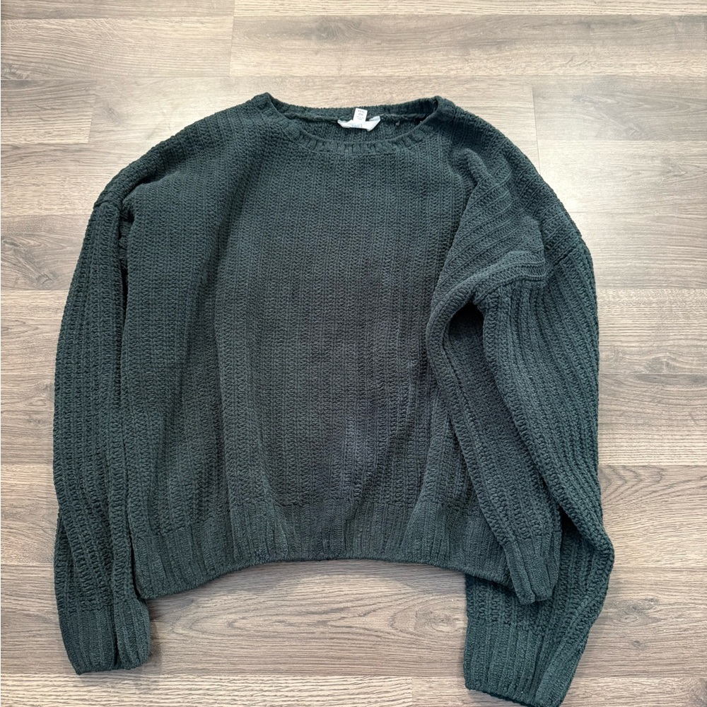 Time and Tru Dark Green Sweater
